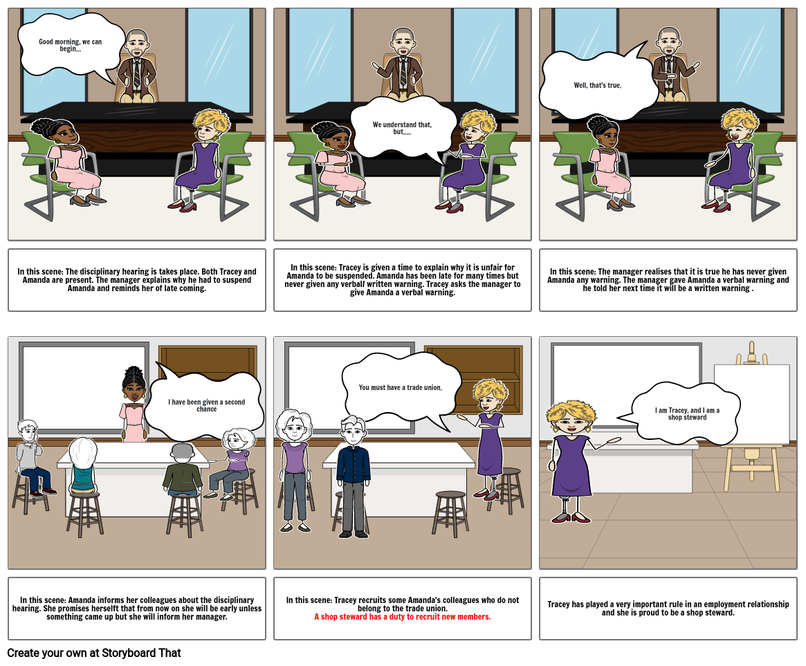 Shop steward Storyboard 4 by Nonkosikhona Mdike