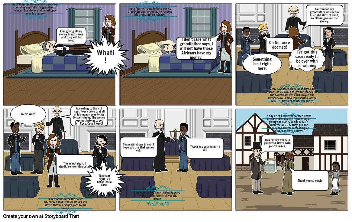 Antebellum Period Storyboard by 8e8b3b95