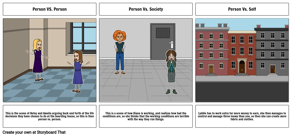 Types of Conflict in Lyddie