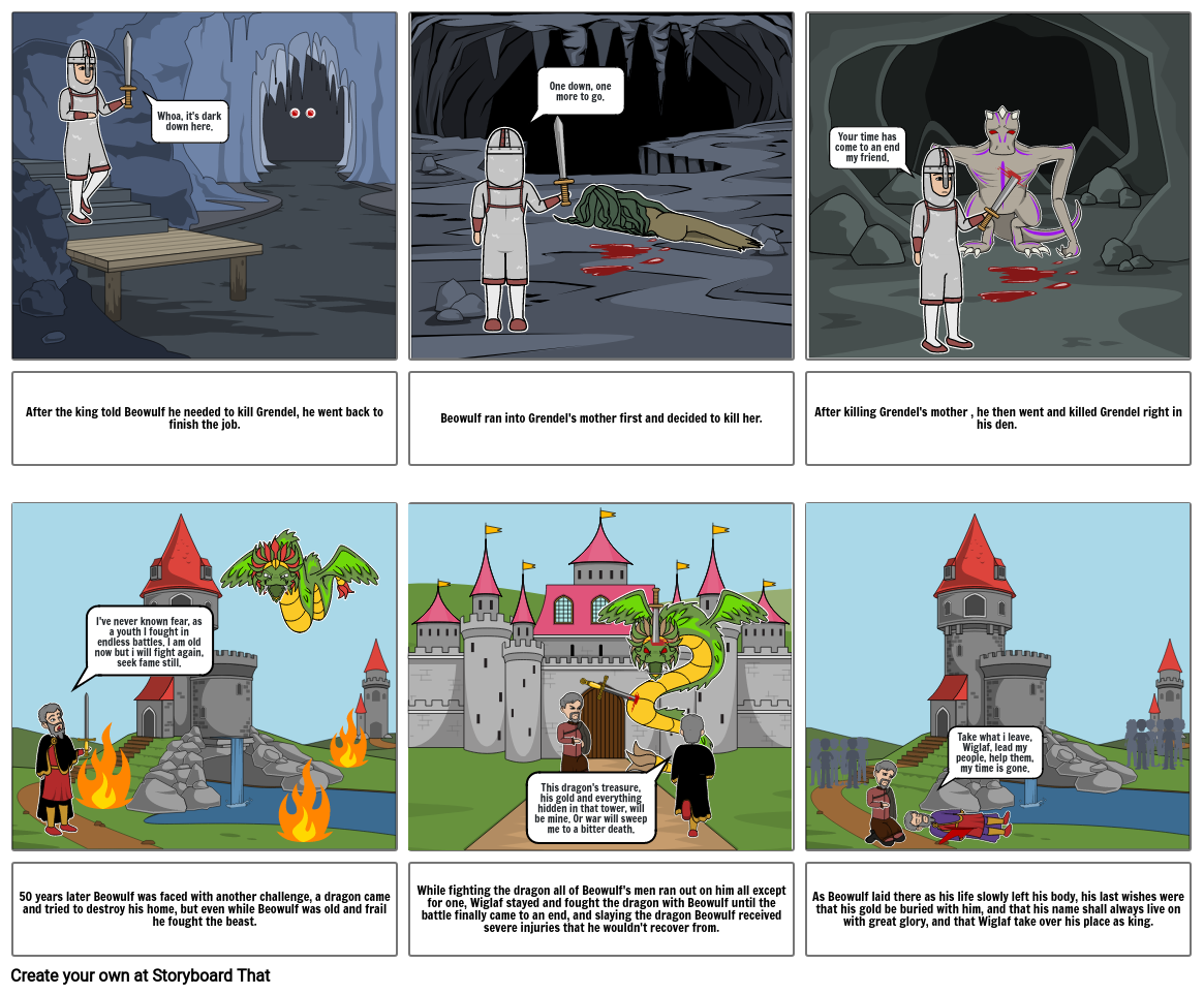 Beowulf Storyboard By Fc Afe