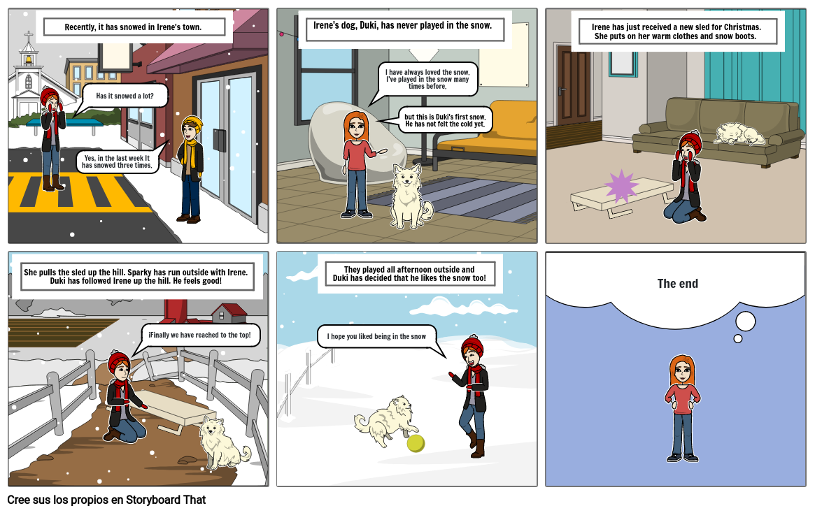 Present Perfect Comic Storyboard By Fec F