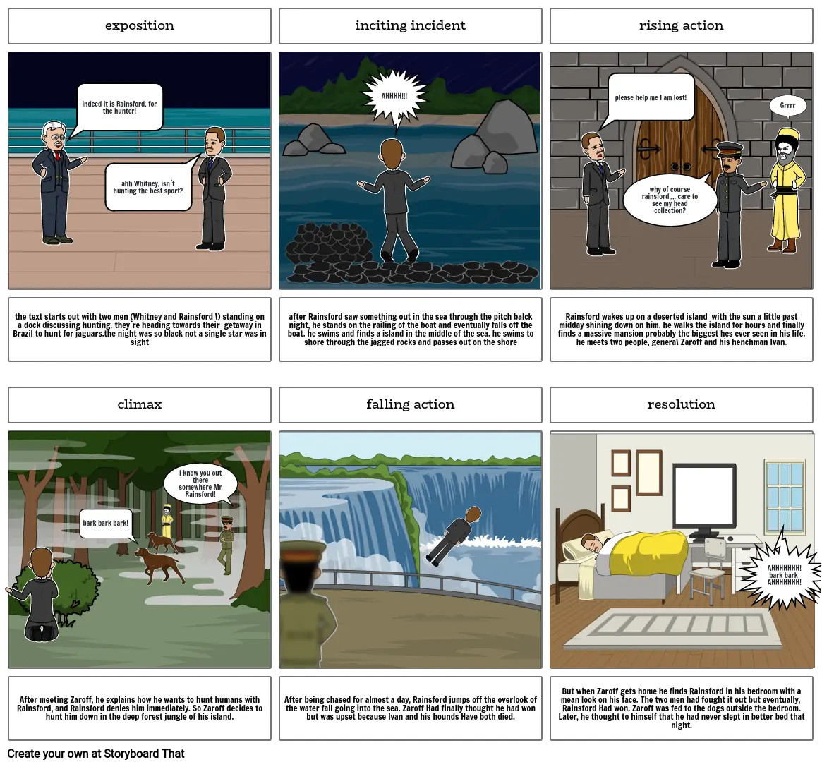 Aaron Glista story board project