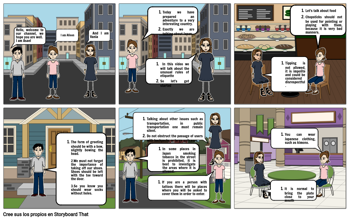 Storyboard ingles Storyboard by 912828ef