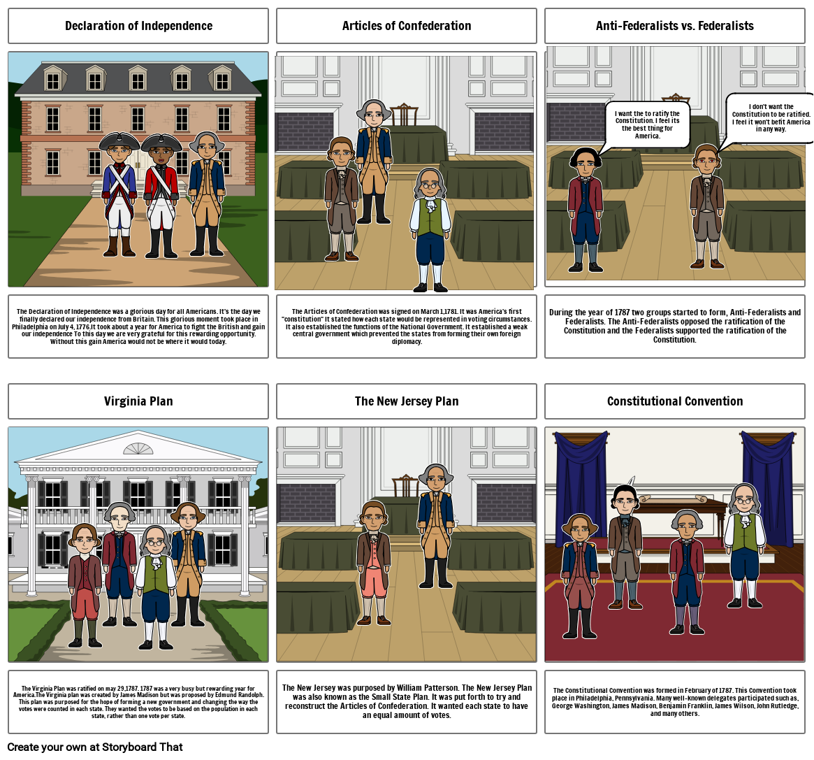 Constituion Storyboard