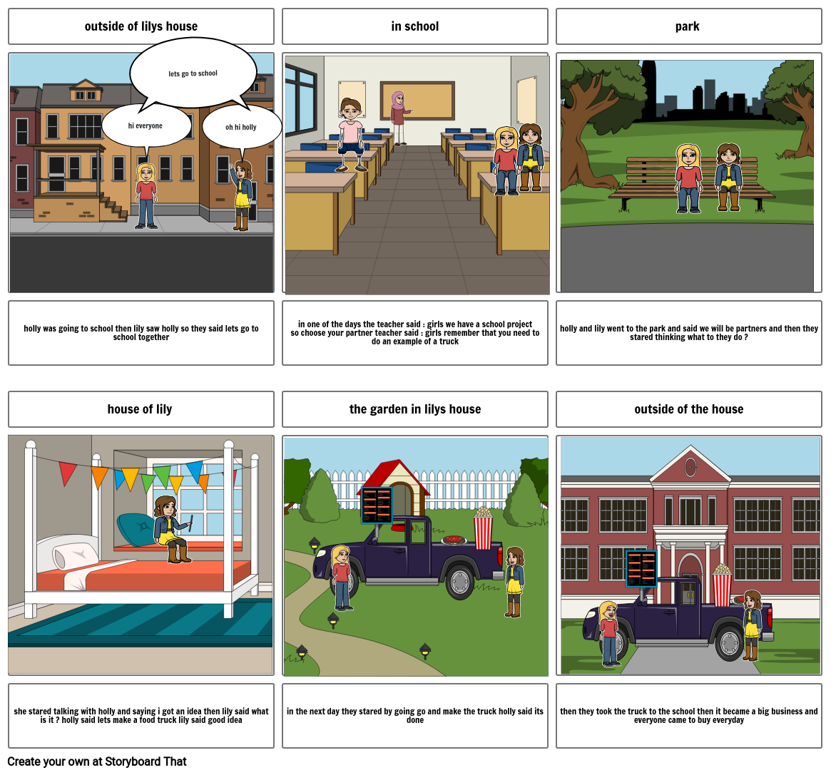 the school project Storyboard by 917fc7e9