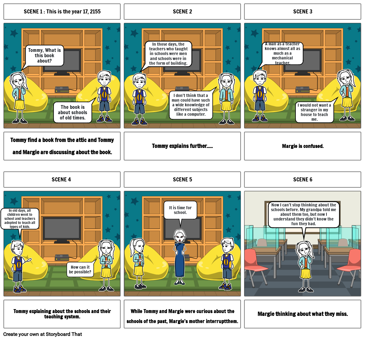 The Fun They Had Storyboard By 91945b21 the-fun-they-had-storyboard-by-91945b21