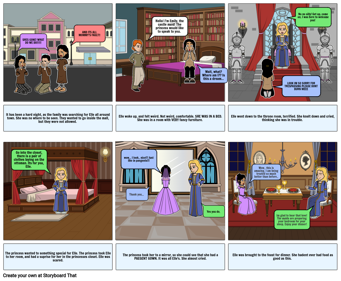 Rags 2 riches 2 Storyboard by 91b83197