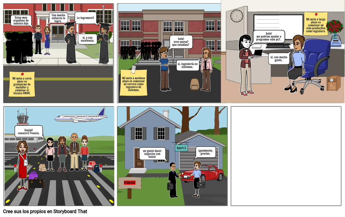 PROYECTO DE VIDA Storyboard by 91f3224c