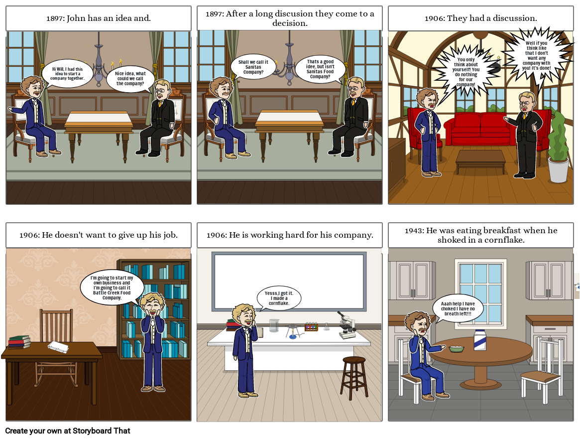 John Harvey Kellogg Storyboard By 91f43c62