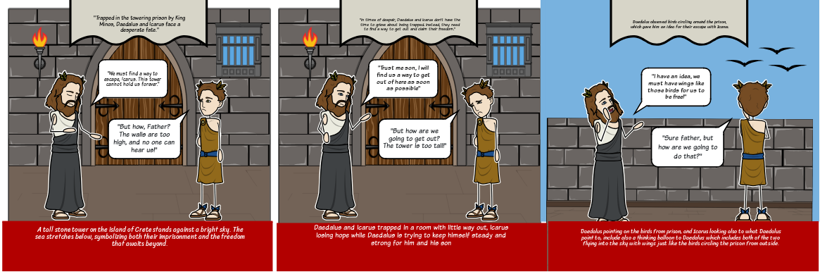 The Myth of Icarus and Daedalus