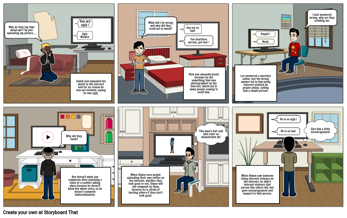 PEC700 Campaign Storyboard Storyboard by 920ea9de