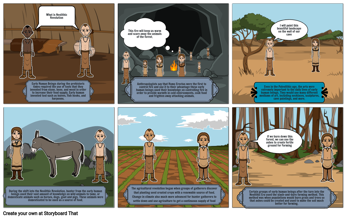 Global/Stone Age Storyboard por 9267ea5d