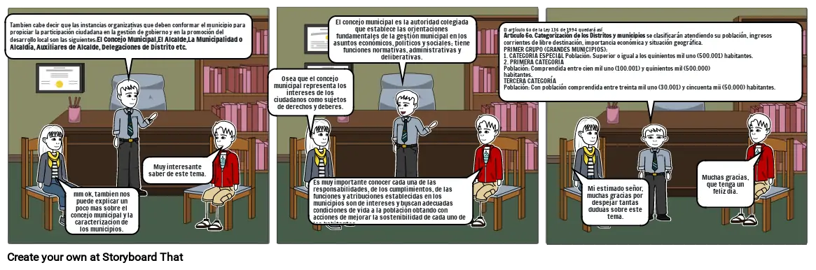 sobre la importancia de la estructura organizacional de los municipios