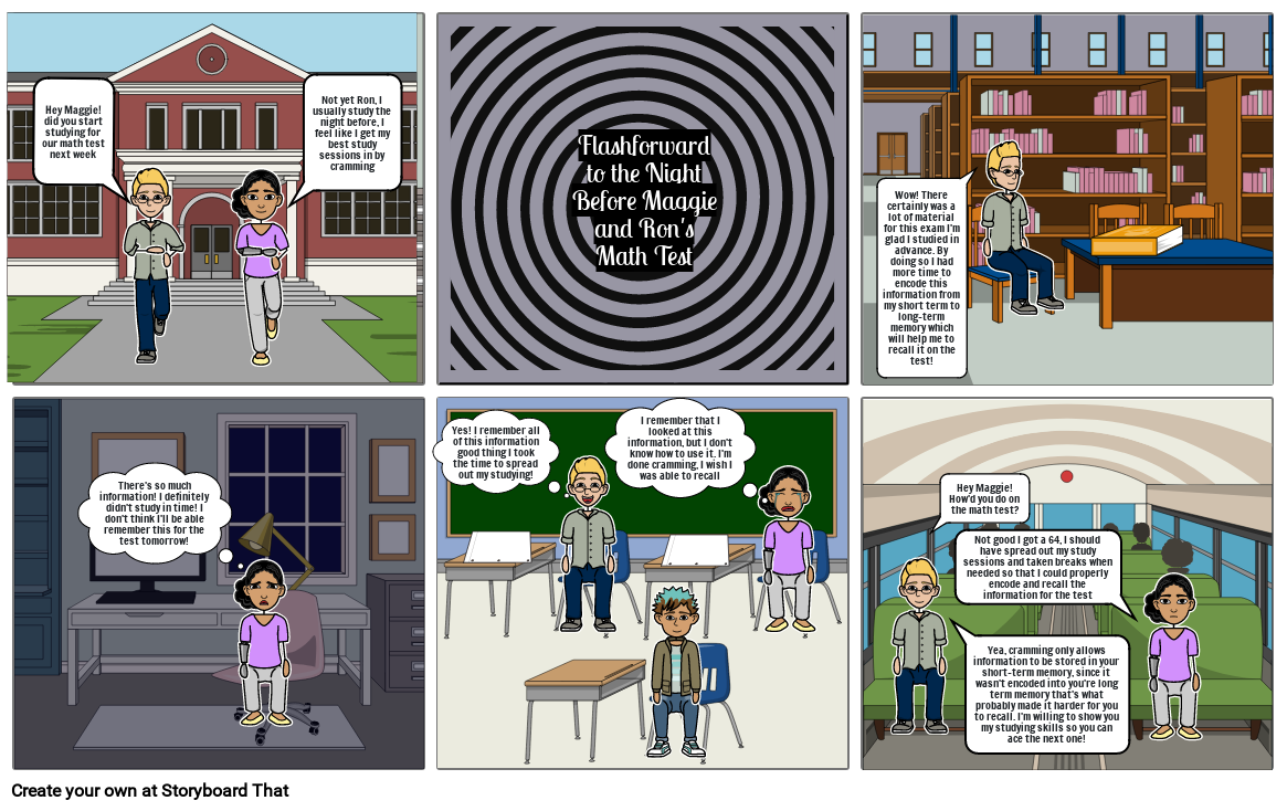 Psyc100 Reflection Project Comic