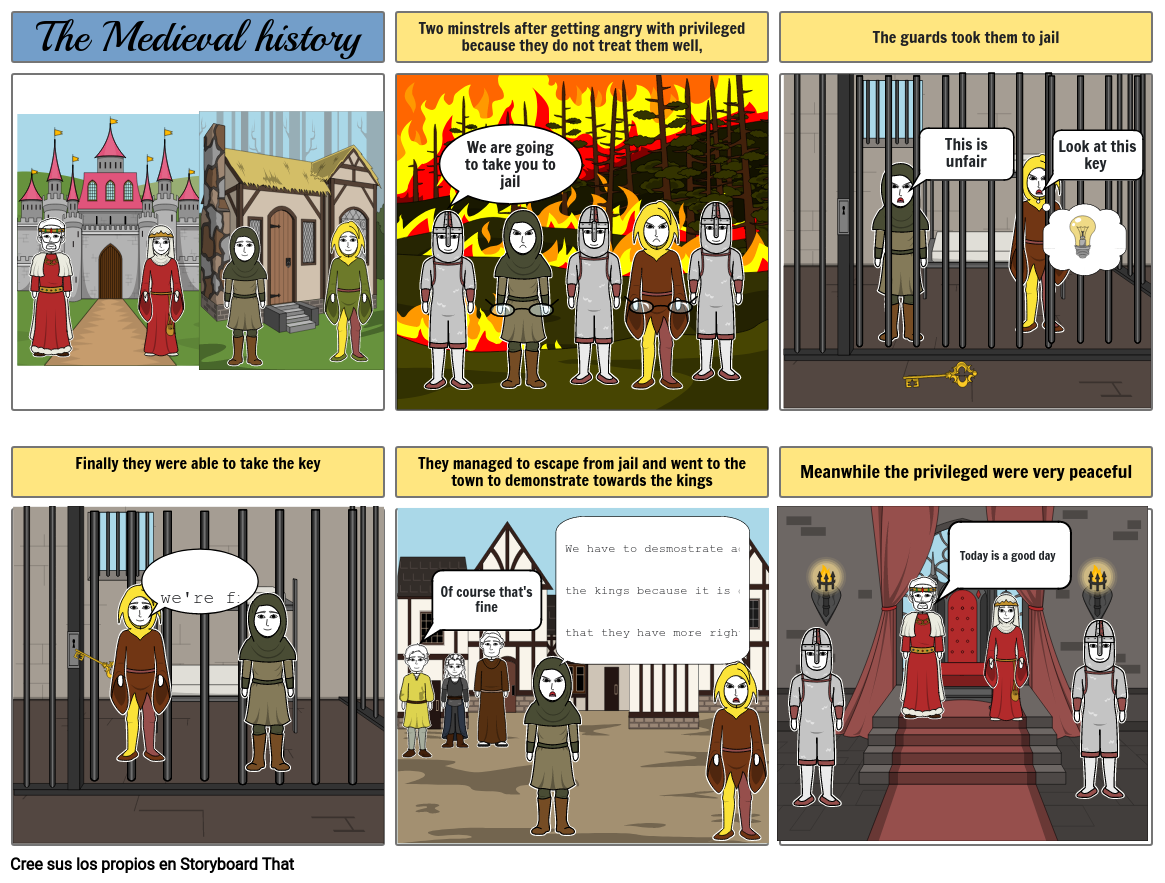 The medieval history Storyboard by 933335d7