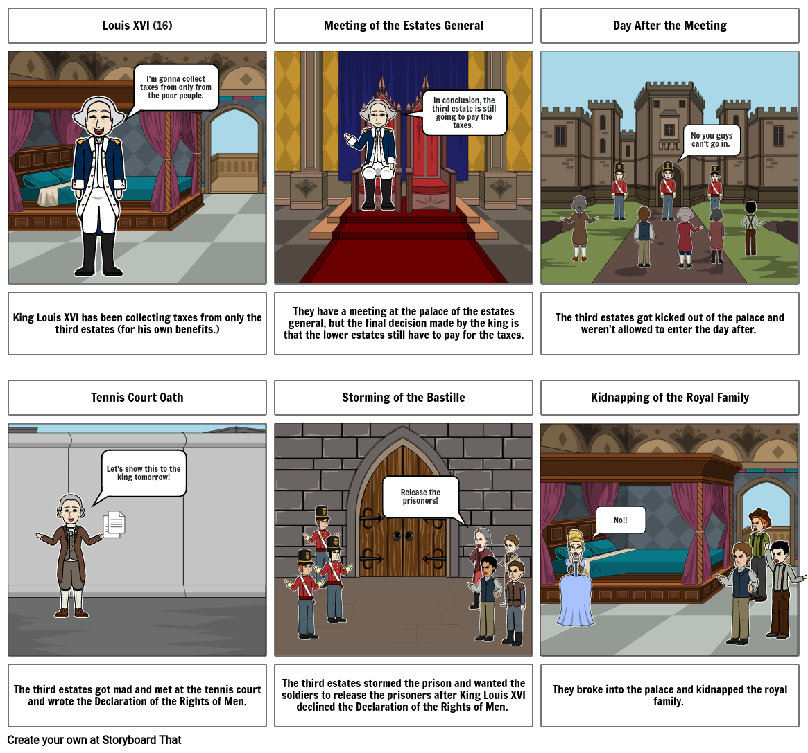 French Revolution Scene 1