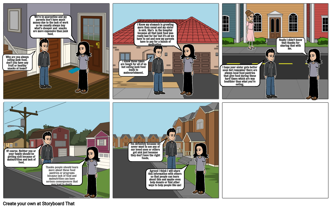 malnutrition/food insecurity Storyboard by 93eb647f
