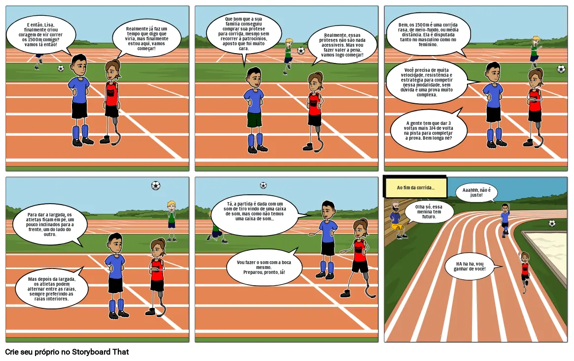 FANFIC - Atletismo