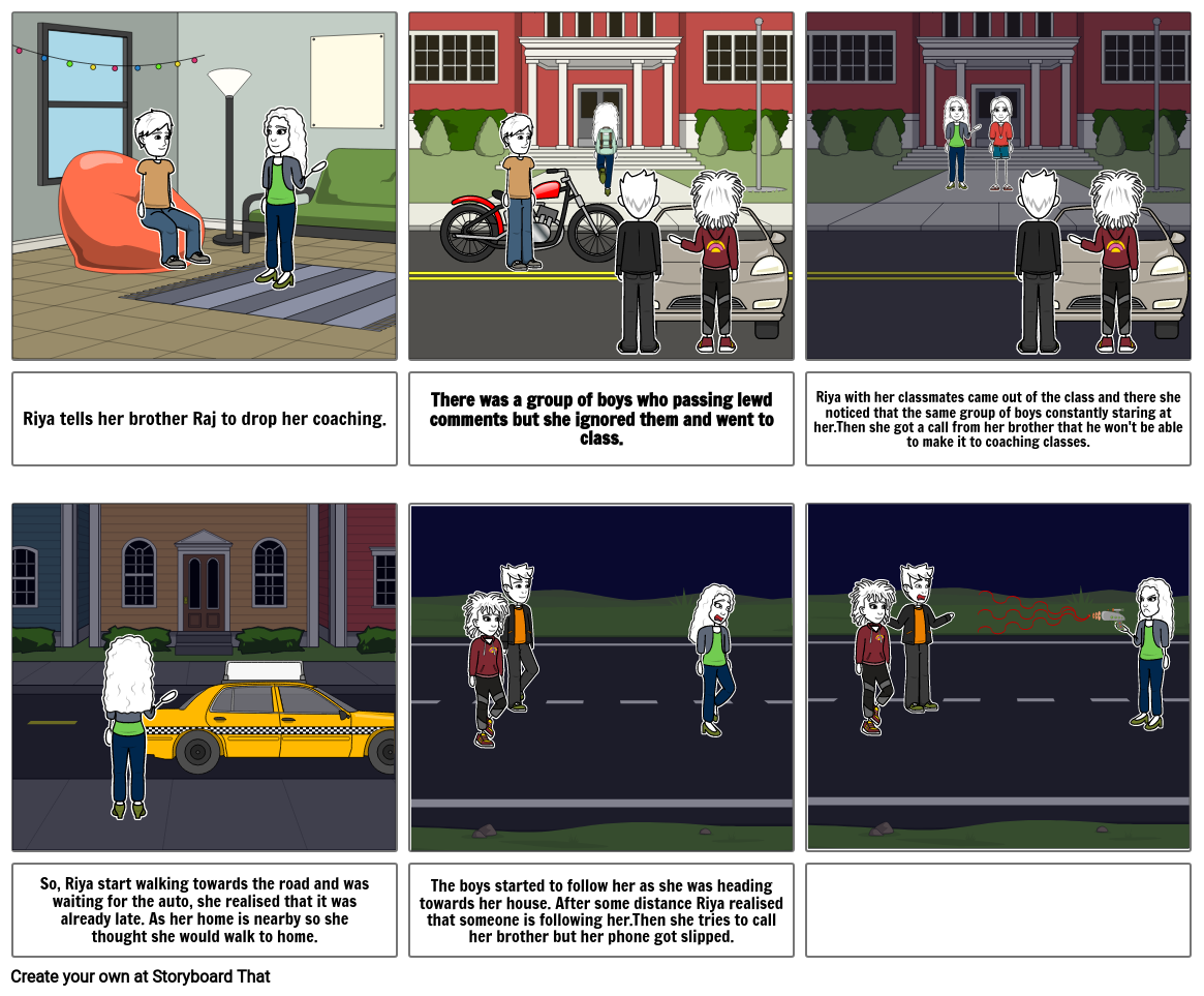 safety situations Storyboard by 942b9a33