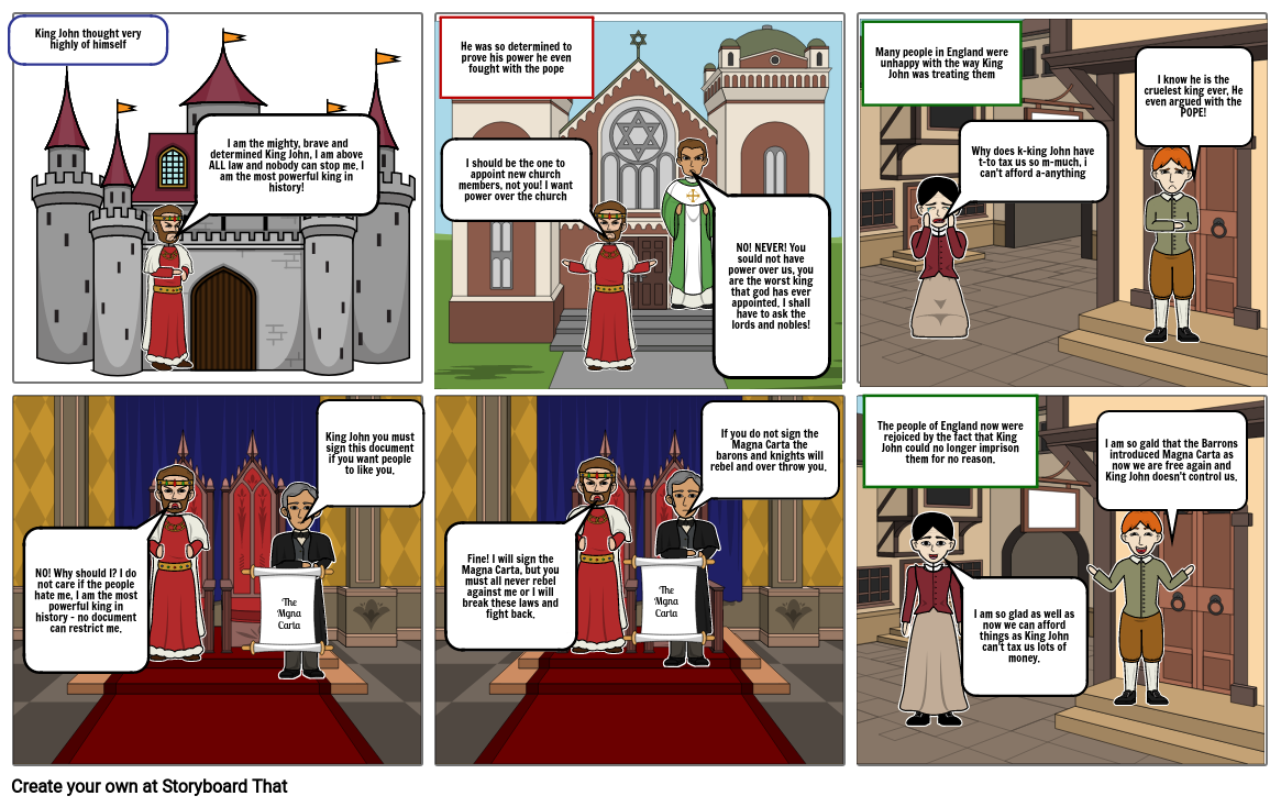 Magna Carta Storyboard by 94789230