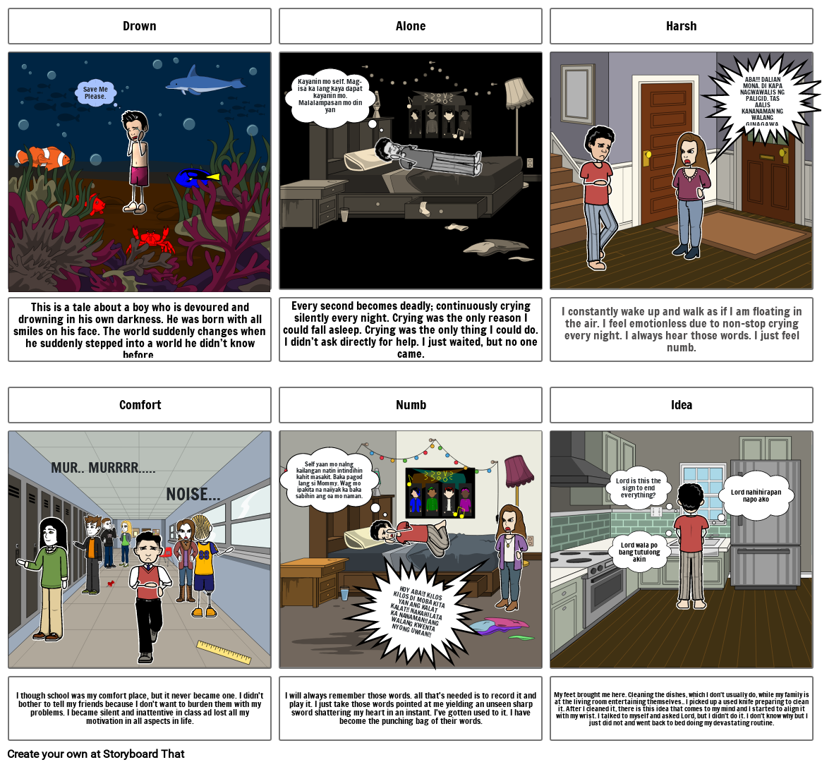 Unknown Story Storyboard By 95088e41 3686