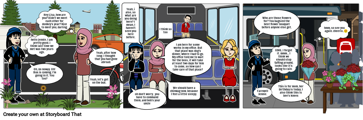 idioms at bus