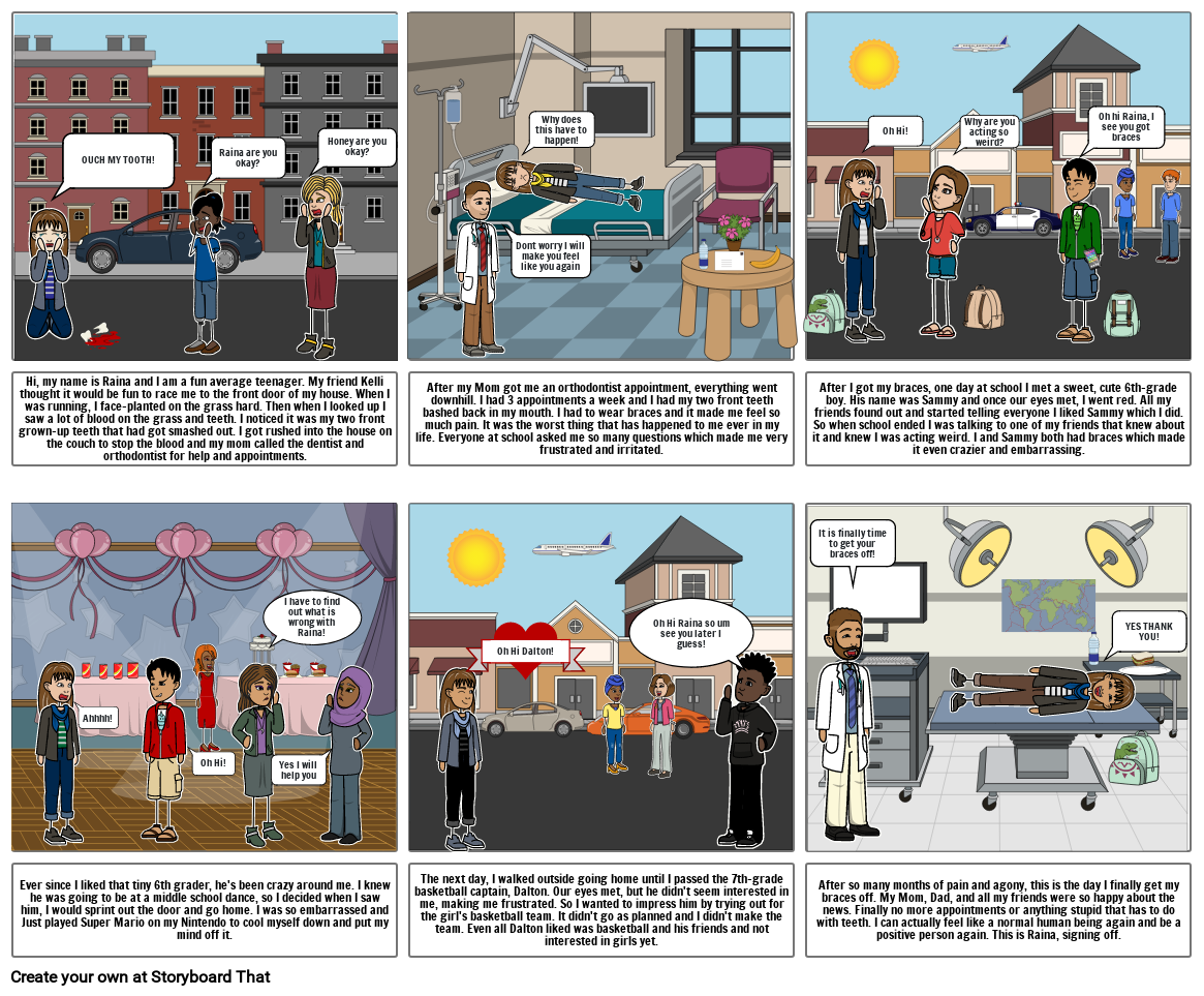 Smile Storyboard by Manny Coates  7th hour