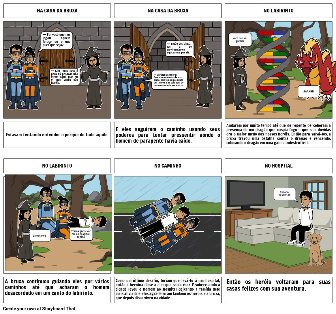 História Em Quadrinhos Storyboard By 958a7881