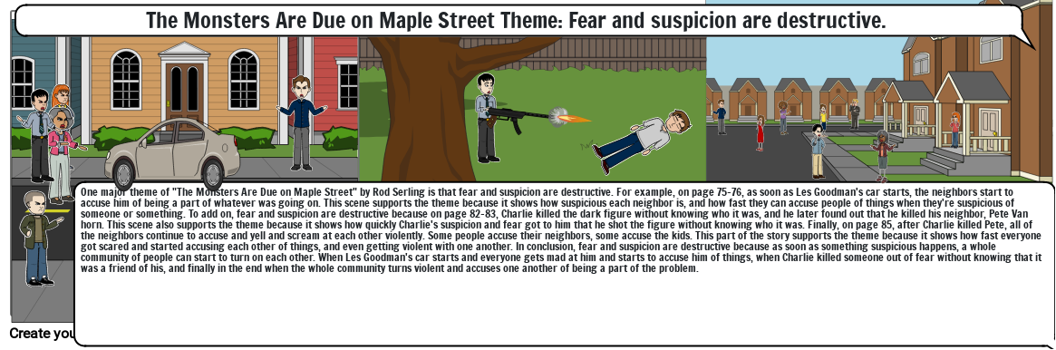 The Monsters Are Due on Maple Street Theme