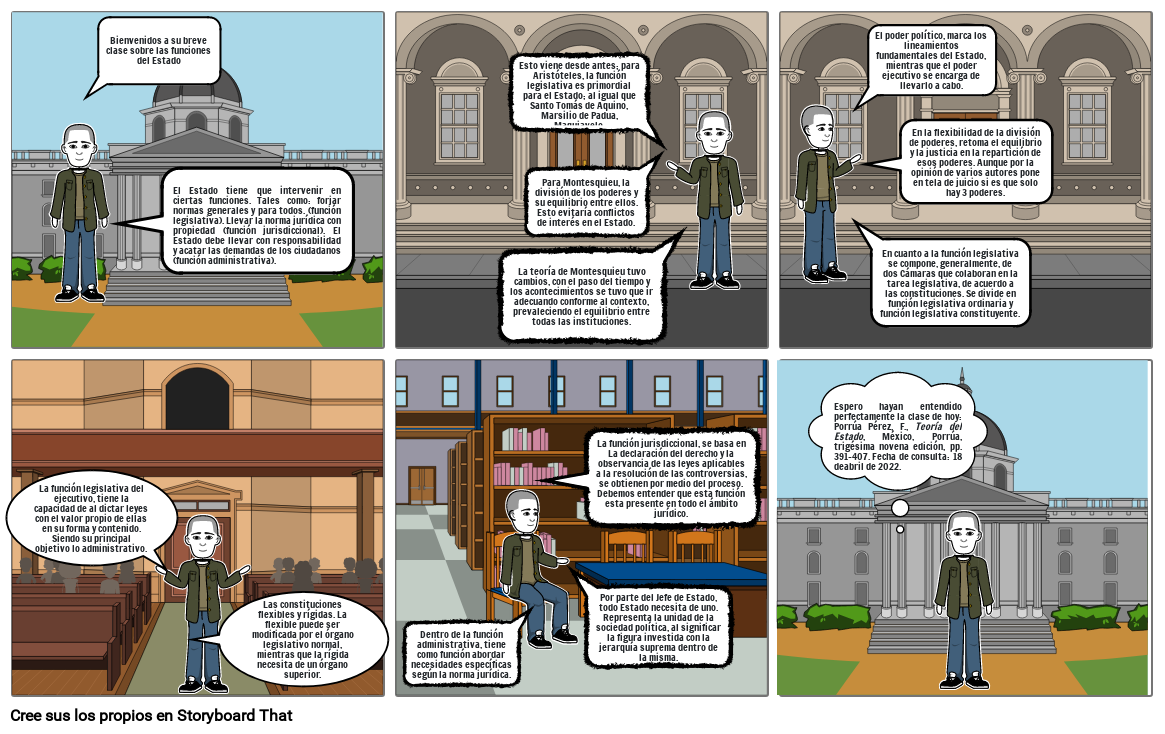 Funciones Del Estado SCR Storyboard By 95a974cc