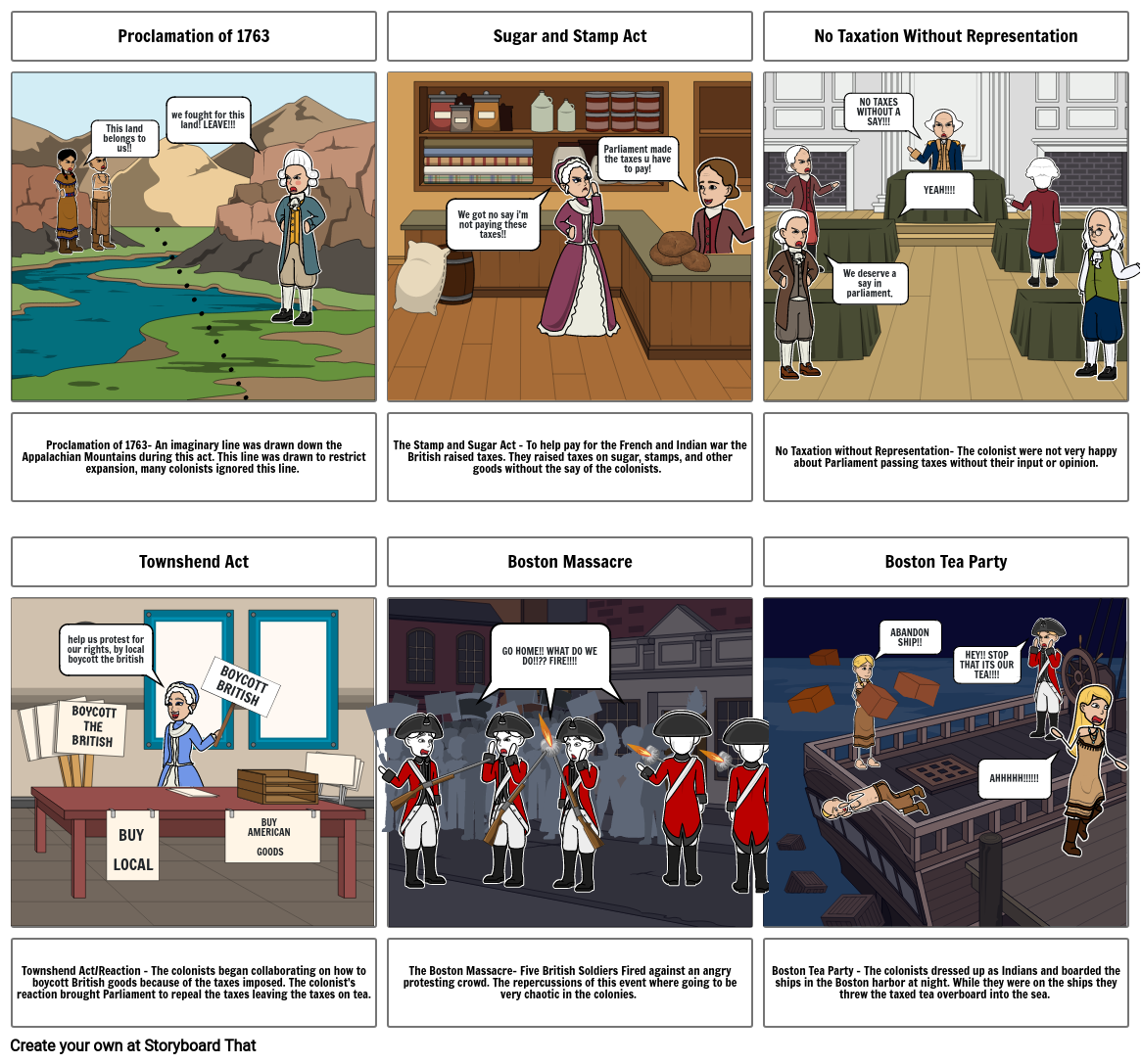 Road to Revolution - Trosien Storyboard por 963542dd