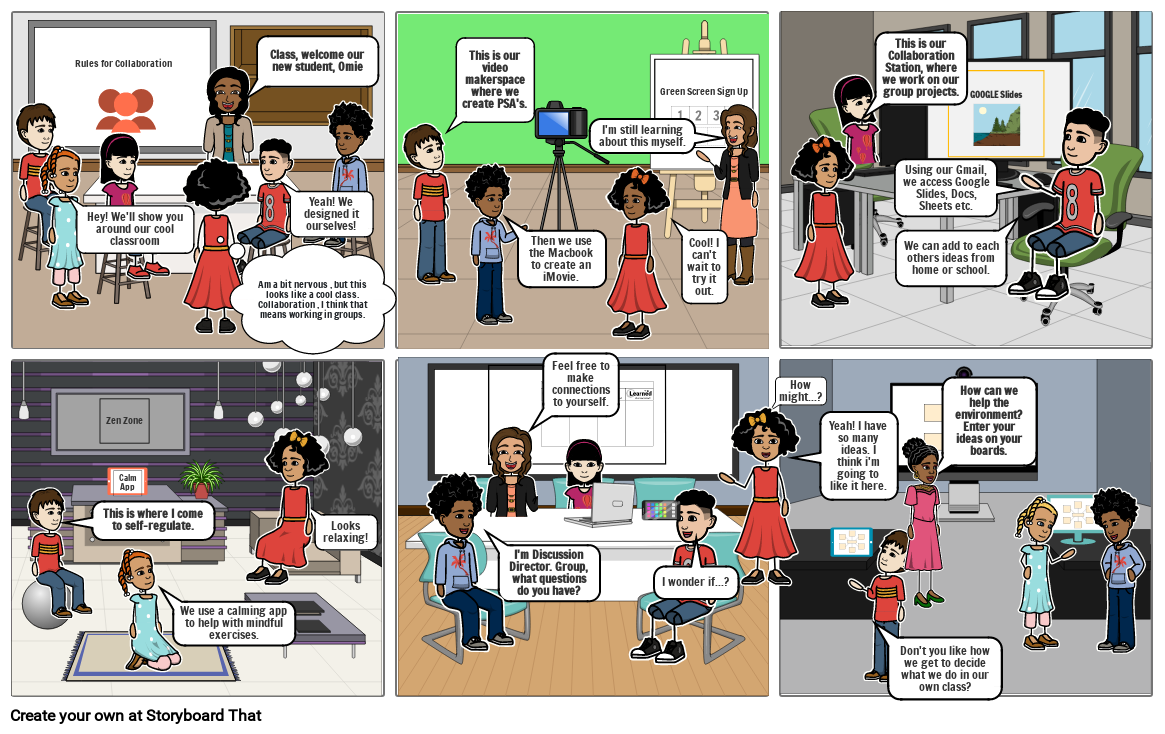 Constructivist Classsroom Storyboard by 96956d23