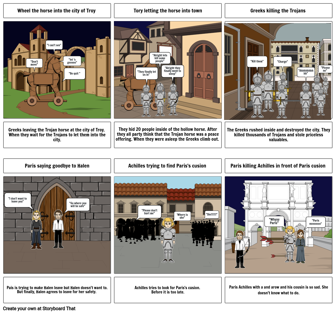 The Iliad Storyboard Por 97119eff