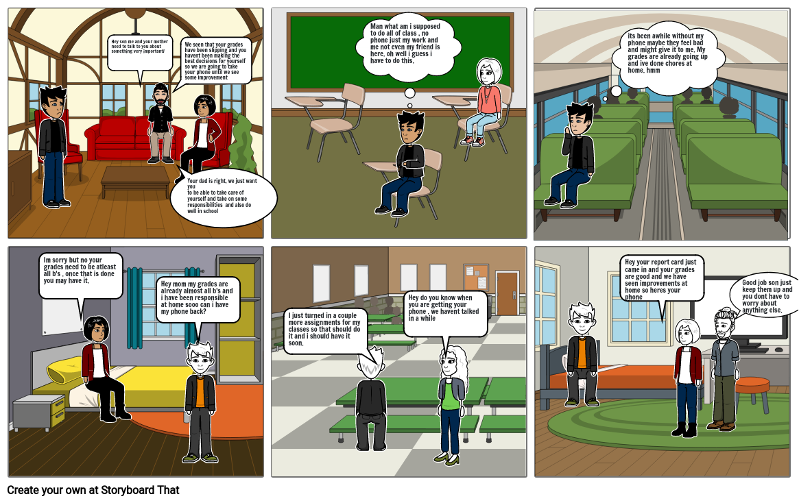 Create your own comic Storyboard by 972b0768