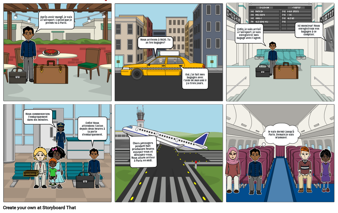 Comic Strip - French 11 Storyboard by 975dbc34