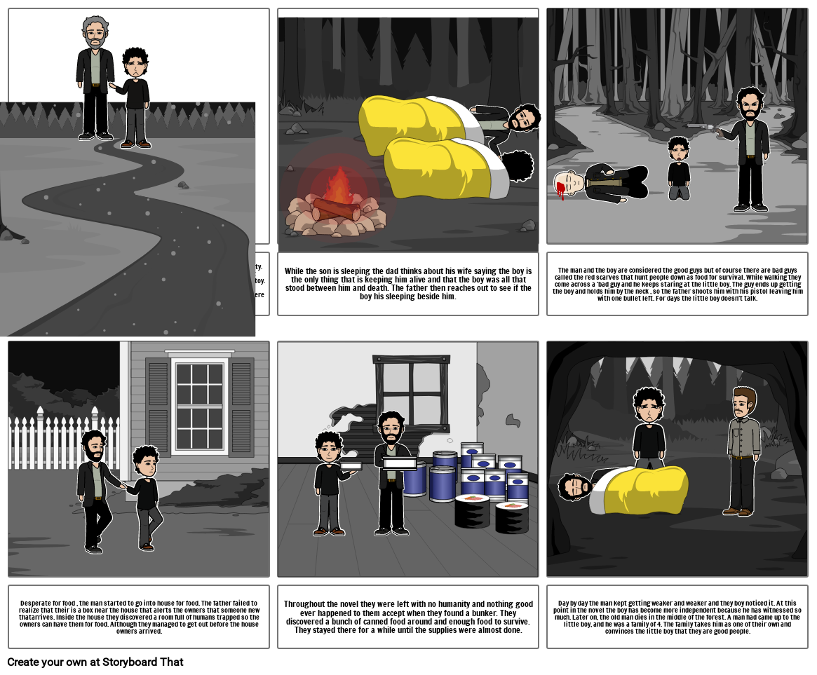 The Road... Storyboard by 9788ef29