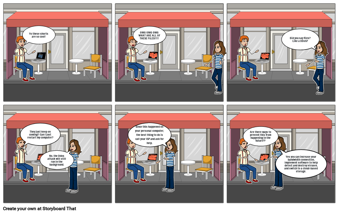 Cybercrimes Comic