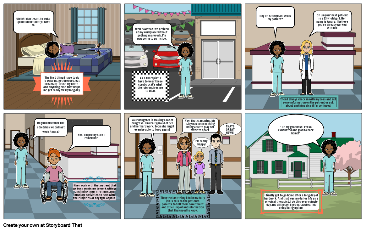 A day in the life of a physical therapist