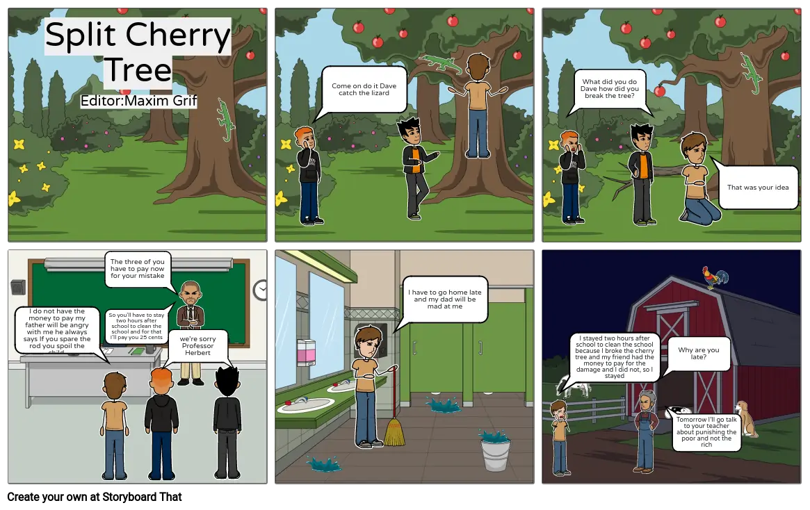 The Split Cherry Tree