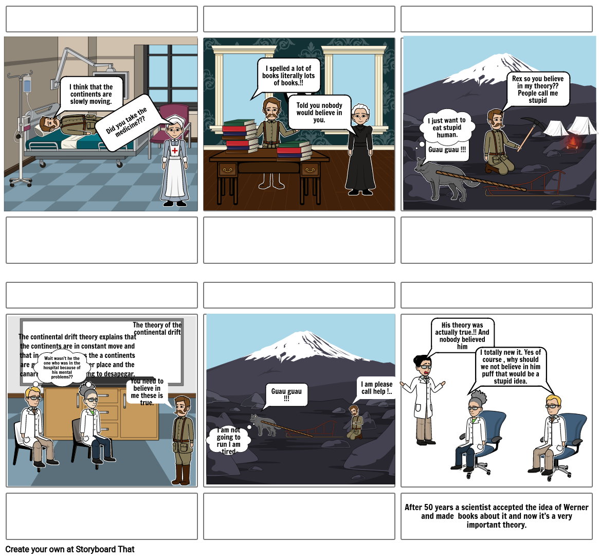 Science Storyboard by 98cd6a24