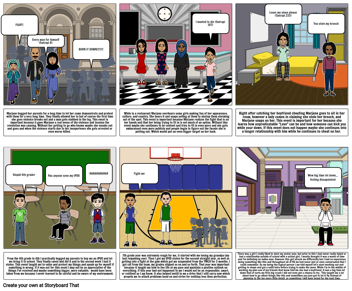 Collin's storyboard Storyboard by 98e5a285