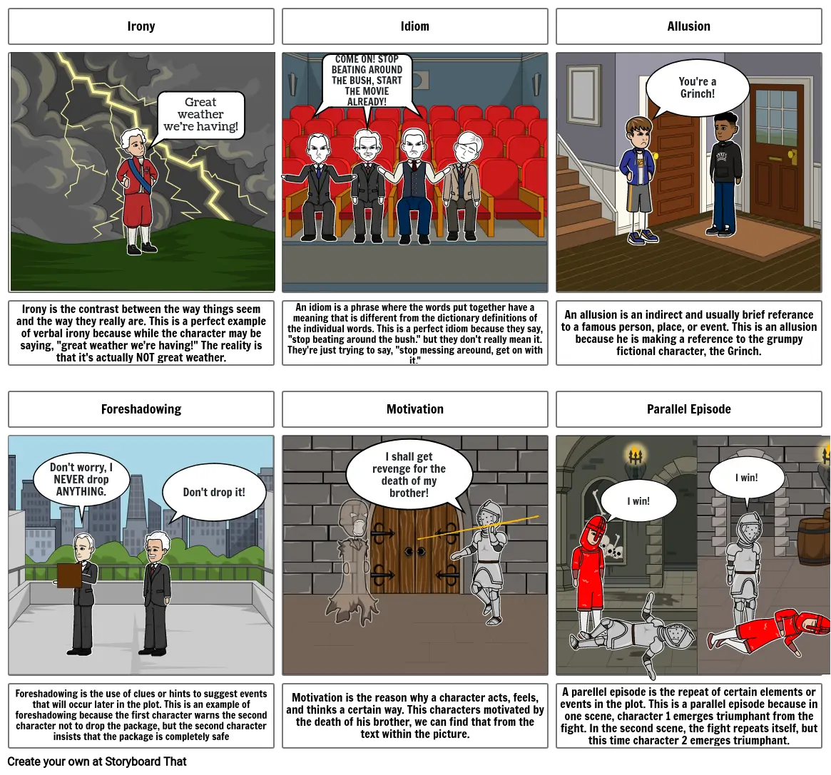 FFA Storyboard