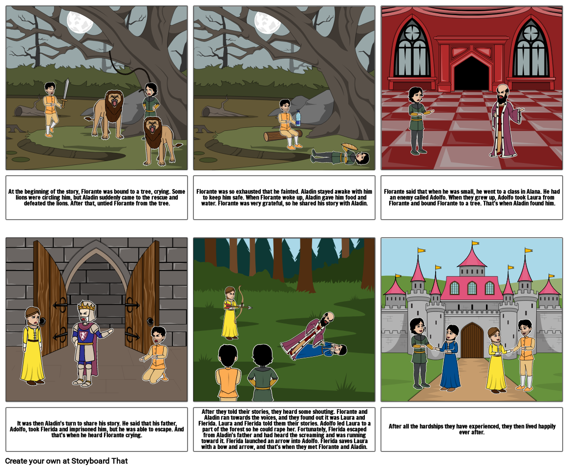 Florante at Laura Storyboard by 98f5fe93