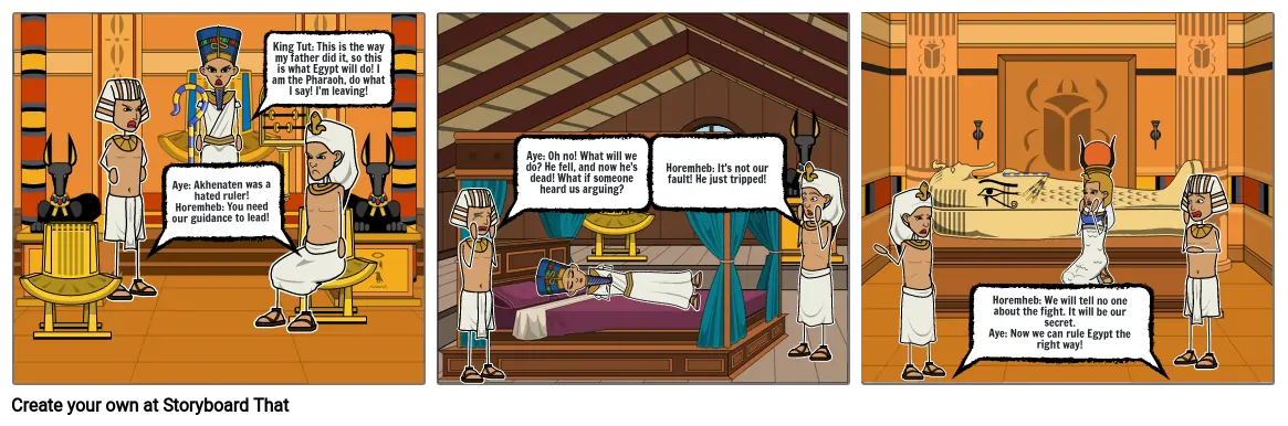 King Tut Comic