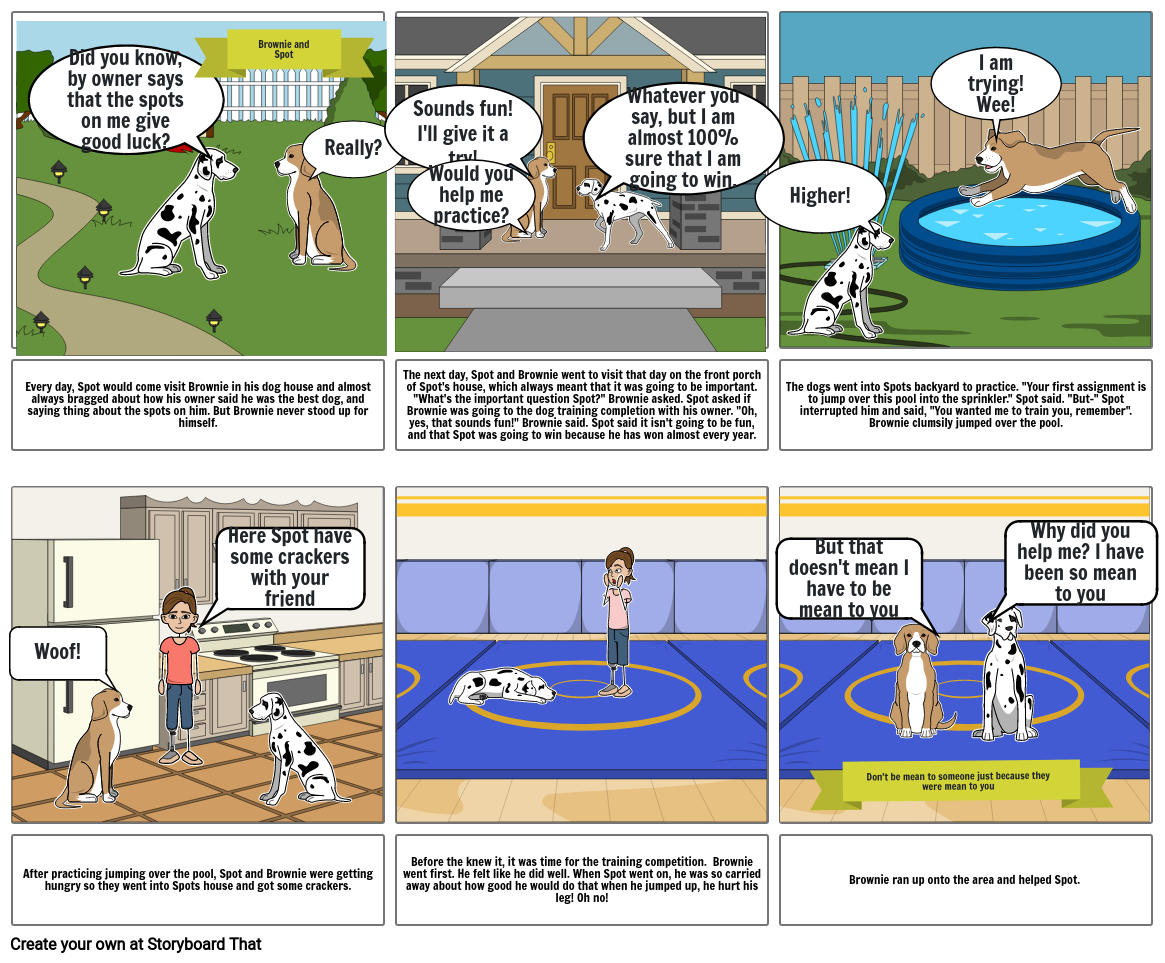 Storyboard Gracie Storyboard por 99a340e8