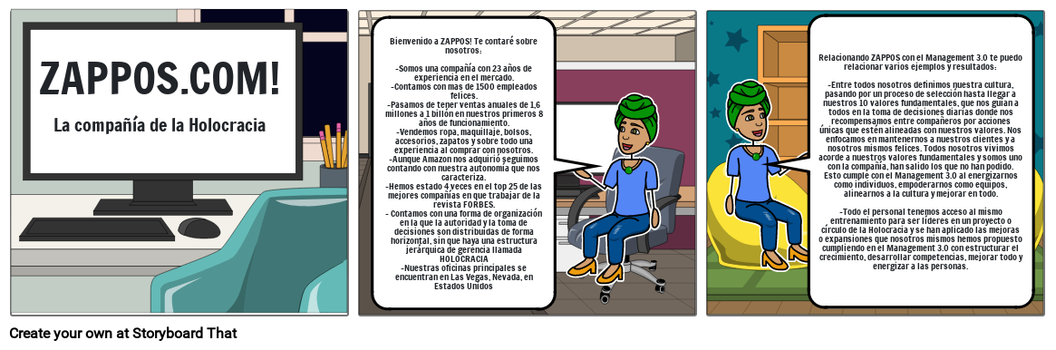 Storyboard tarea habilidades gerenciales semana 5