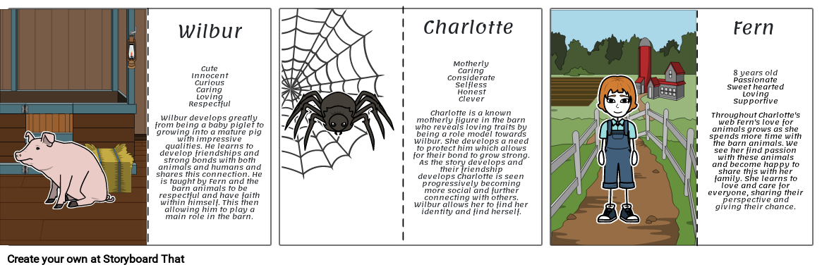 Charlotte's Web Storyboard by 9a83c9fe