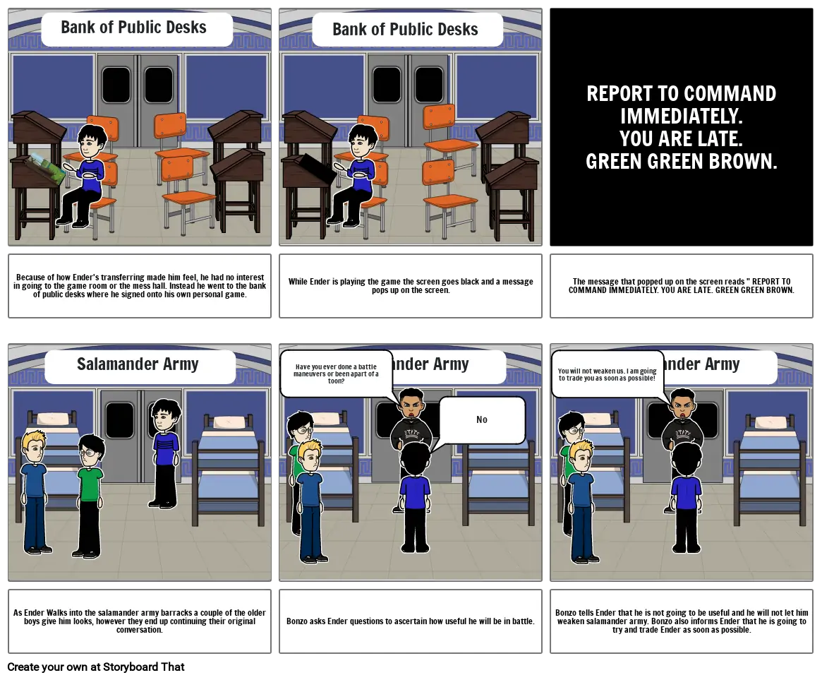 Ender&#39;s Game Comic Strip Part 2