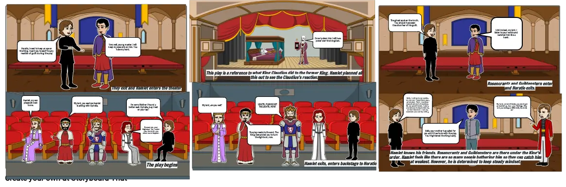 ACT III, SCENE 2- COMIC STRIP