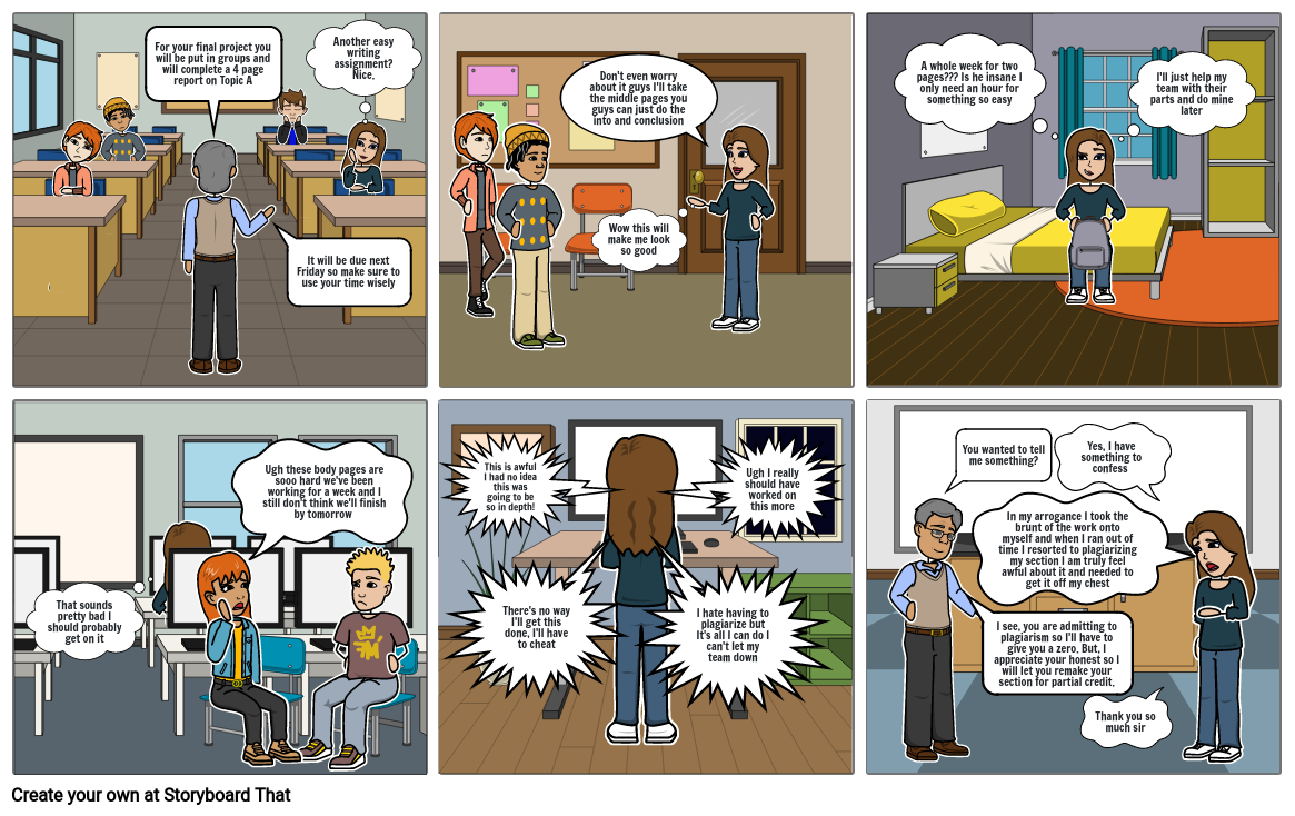 M4L2 Adventures in Leadership Storyboard by 9b88bec4